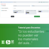 Tutorial: «Si los estudiantes no pueden ver materiales del aula…»