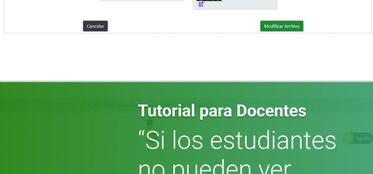 Tutorial: «Si los estudiantes no pueden ver materiales del aula…»